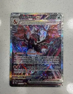 Charizard EX 234/91 NM SV: Paldean Fates, Pokemon Special Illustration Rare NM - Image 3