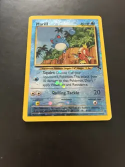 Marill - 11/18 - Pokemon Reverse Holo Southern Islands LP - Image 2