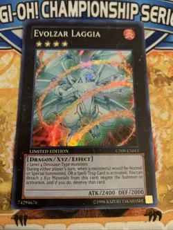 Yugioh Evolzar Laggia CT09-EN011 VLP - Image 1