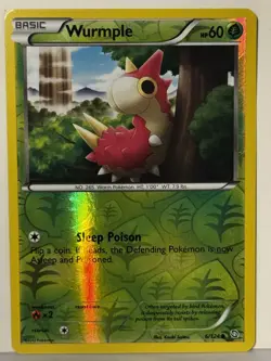 Wurmple Reverse Holo 6/124 Dragons Exalted NM Pokemon Fast Ship - Image 1