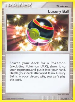 Pokemon Luxury Ball (86/106) Stormfront LP - Image 1