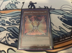 Yugioh Herald of Orange Light Starlight Rare BLMM-EN103 Near Mint - Image 1