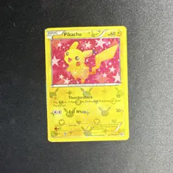 Pokemon Pikachu RC7/RC25 Legendary Treasures Radiant Collection Holo HP/DMG - Image 1