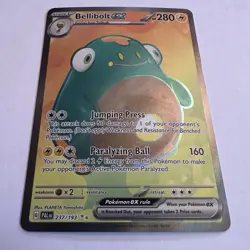 Bellibolt ex 237/193 Full Art Ultra Rare Sv02: Paldea Evolved Pokemon TCG - Image 2