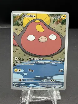 Stunfisk 118/086 - Illustration Rare White Flare Pokemon TCG - Image 1