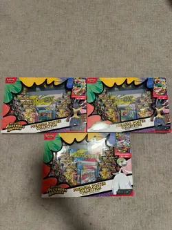 Pokemon Ascended Heroes Premium Poster Collections Lucario & Gardevoir Lot of 3 - Image 1