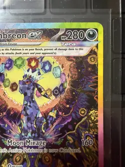 2025 POKEMON PRISMATIC EVOLUTIONS UMBREON EX 161/131! SPECIAL ILLUSTRATIONS RARE - Image 3