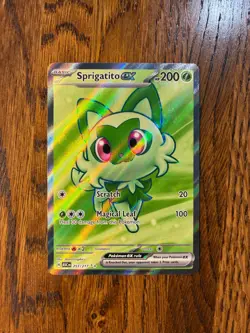 Sprigatito ex 251/217 Ultra Rare ME: Ascended Heroes Pokemon TCG NM - Image 1