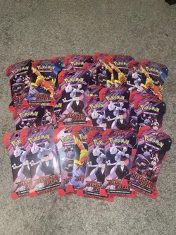 Pokemon Destined Rivals Sleeved Blister Packs x30! Mint! - Image 1