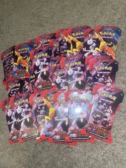 Pokemon Destined Rivals Sleeved Blister Packs x30! Mint! - Image 2
