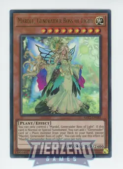 Yugioh Mardel, Generaider Boss of Light GFP2-EN089 Ultra Rare 1st Edition Near M - Image 1