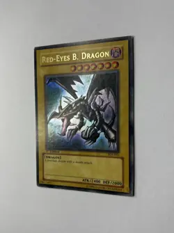 Yu-Gi-Oh! Red Eyes B. Dragon - SDJ-001 - 1st Edition - Ultra Rare - MP/LP - Image 4