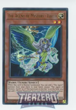 Yugioh The Agent of Mystery - Earth GFP2-EN050 Ultra Rare 1st Edition Near Mint - Image 1