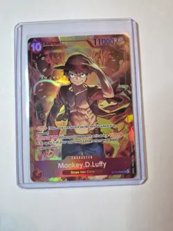 2024 One Piece Monkey D. Luffy Treasures Booster Set Promo Foil #ST10-006 - Image 1
