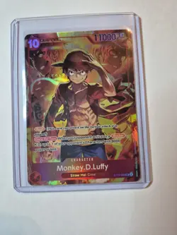 2024 One Piece Monkey D. Luffy Treasures Booster Set Promo Foil #ST10-006 - Image 2