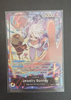 One Piece TCG OP15 -EB04 Jewelry Bonney Leader Alt Art EB04-001 NM - Image 1