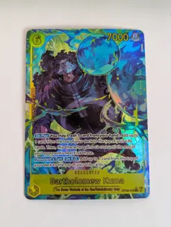 Bartholomew Kuma SEC Alt Art OP12-119 Legacy of the Master One Piece CCG English - Image 1