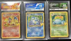 Pokemon TCG Charizard, Blastoise And Venusaur Celebrations - Ace 10 Gem Mint 💎 - Image 1
