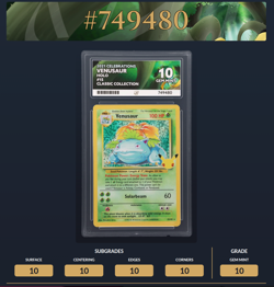 Pokemon TCG Charizard, Blastoise And Venusaur Celebrations - Ace 10 Gem Mint 💎 - Image 4