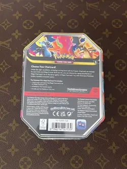 Pokemon TCG Mega Charizard X EX Tin 4 Booster Packs & Charizard Factory Sealed - Image 4