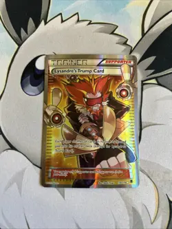 Lysandre's Trump Card 118/119 XY Phantom Forces Full Art Trainer (LP-MP) - Image 1