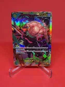 Roronoa Zoro OP06-118 SEC One Piece Card PRB-02 The Best Vol. 2 Japanese Bandai - Image 1