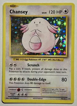 Chansey 70/108 (LP) Holo Rare XY Series: Evolutions 2016 Pokemon Card TCG - Image 1