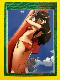 CATHARINE BLITZEN No.285 Holo Foil Gundam Try Age card Japanese BANDAI TCG - Image 2