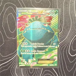 Pokemon Venusaur EX XY Full Art Holo Card 142/146 English Basic Grass 180HP - Image 1