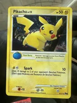 Pikachu - 9/17 - Holo - Pop Series 6 - Pokemon Card - Image 1