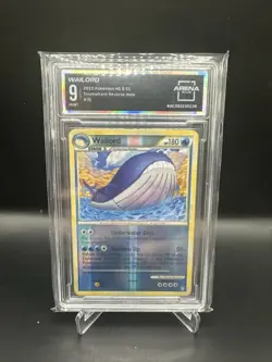 9 MINT Wailord Reverse Holo 31/102 Pokemon 2010 HG & SS Triumphant Card 7164 - Image 1