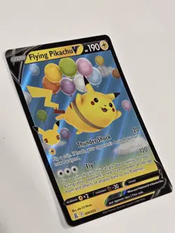 Pokemon Celebrations Flying Pikachu v Holo Card 006/025 Ultra Rare Full Art - Image 4