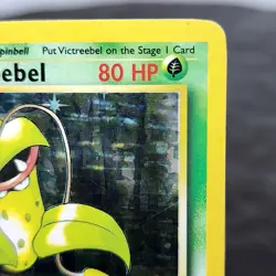 Victreebel Holo Jungle 14/64 Rare Pokemon TCG Card WOTC 1999 Vintage Creased - Image 4