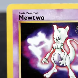 Mewtwo #3 Black Star Promo Pokemon Card WOTC 1999 WB First Movie LP ⭐ - Image 3
