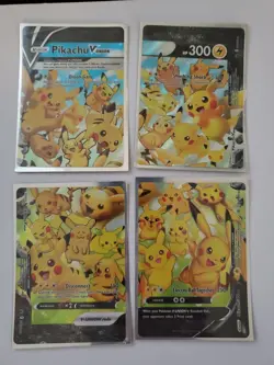 Pikachu V Union [Set Of 4] SWSH139 SWSH140 SWSH141 SWSH142 Pokemon Card VLP - Image 1