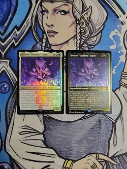 1x Henzie "Toolbox" Torre FOIL + 1x Thick Stock Commander Card NCC MTG Magic - Image 1