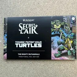 Secret Lair Teenage Mutant Ninja Turtles The Mighty Mutanimals FOIL Sealed - Image 1