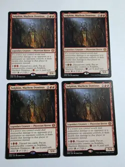 4x Solphim, Mayhem Dominus - Phyrexia All Will Be One - Unplayed - Near Mint - Image 1