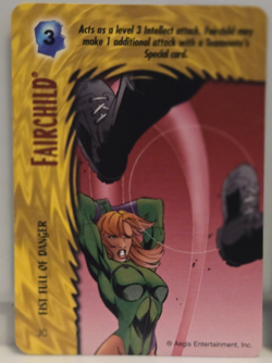 Vintage Image Overpower CCG Fairchild Lot Hero & Special Cards - Image 2