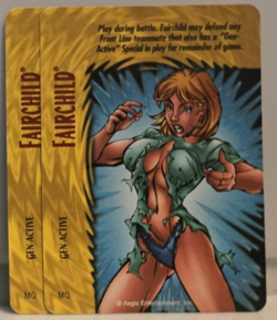 Vintage Image Overpower CCG Fairchild Lot Hero & Special Cards - Image 4