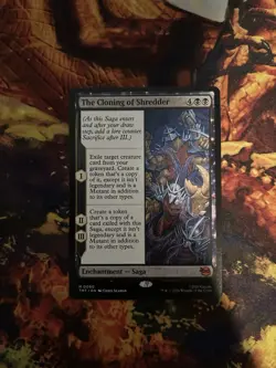 1x The Cloning of Shredder MTG Teenage Mutant Ninja Turtles Mythic Nonfoil NM - Image 1