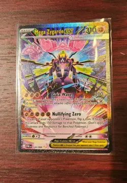 Mega Zygarde EX Perfect Order SIR 120/088 Pokemon Card TCG Near Mint - Image 1
