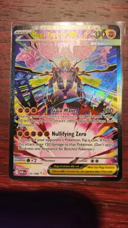 Mega Zygarde EX Perfect Order SIR 120/088 Pokemon Card TCG Near Mint - Image 4