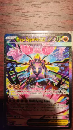 Mega Zygarde EX Perfect Order SIR 120/088 Pokemon Card TCG Near Mint - Image 5
