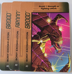 Vintage Marvel Overpower CCG Brood 2 Hero + 7 Specials 18 Card Lot - Image 5