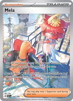 Pokemon Mela (254/267) Paradox Rift LP HOLO - Image 1