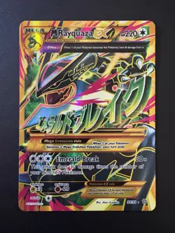 Pokemon Card Mega Rayquaza EX FA / XY Ancient Origins / Very Good Condition US - Image 2