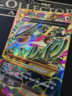 Pokemon Card Mega Rayquaza EX FA / XY Ancient Origins / Very Good Condition US - Image 4