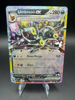 Umbreon ex 060/131 Prismatic Pokemon TCG Play! Prize Pack Series 7 Stamped - NM - Image 1