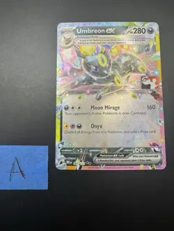Umbreon ex 060/131 Prismatic Pokemon TCG Play! Prize Pack Series 7 Stamped - NM - Image 4